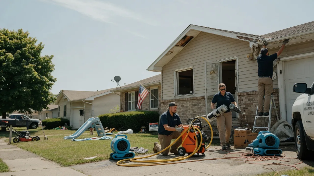 Water Damage Restoration in Parker City, IN near me
